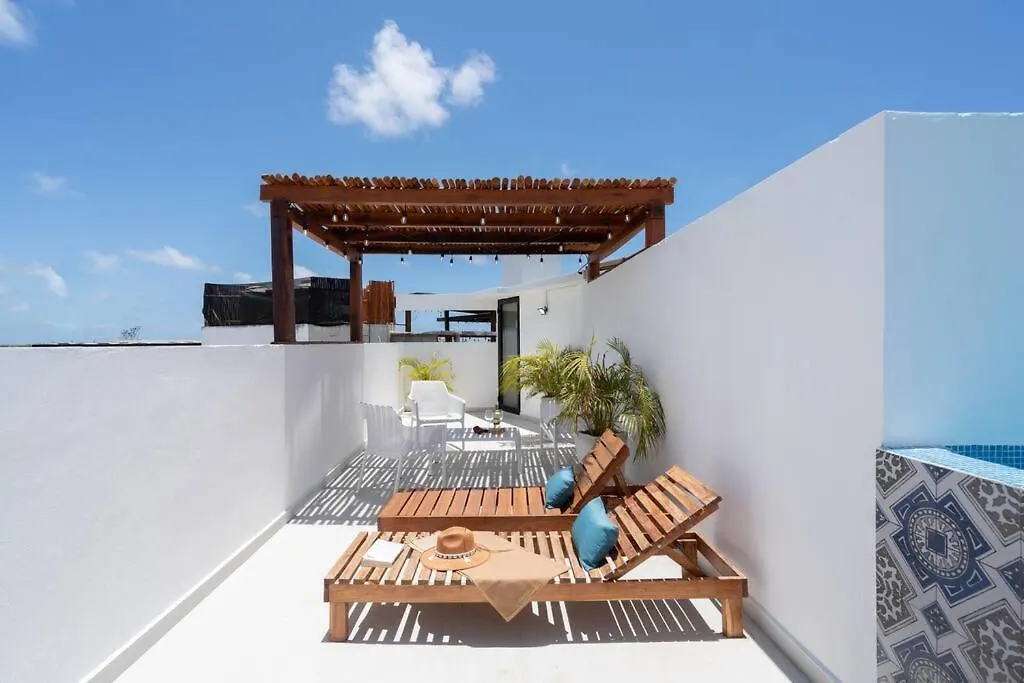 Sunsetviewph+Privpool+Near Beach&Town+Rooftop+50Mb Tulum Apartament