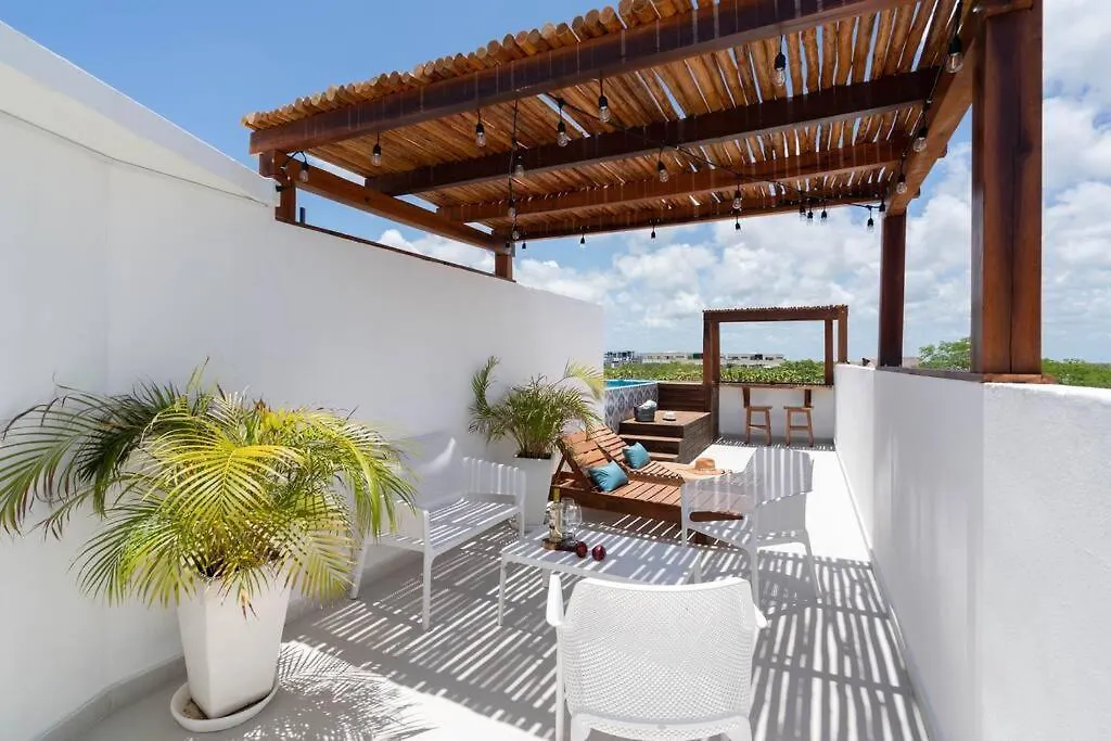 Apartament Sunsetviewph+Privpool+Near Beach&Town+Rooftop+50Mb Tulum