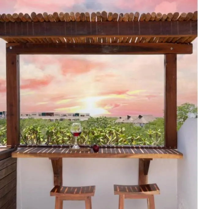 Sunsetviewph+Privpool+Near Beach&Town+Rooftop+50Mb Tulum 0*,  Meksyk