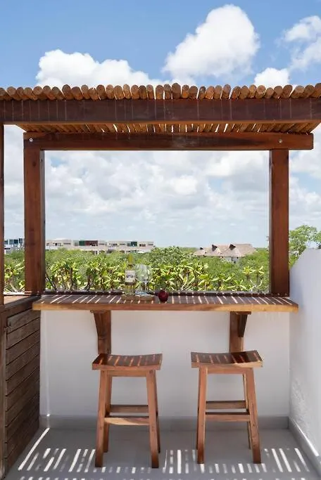 Sunsetviewph+Privpool+Near Beach&Town+Rooftop+50Mb Tulum Apartament
