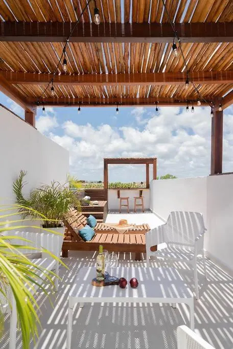 Apartament Sunsetviewph+Privpool+Near Beach&Town+Rooftop+50Mb Tulum Meksyk