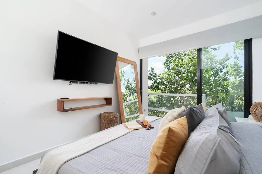 Apartament Sunsetviewph+Privpool+Near Beach&Town+Rooftop+50Mb Tulum